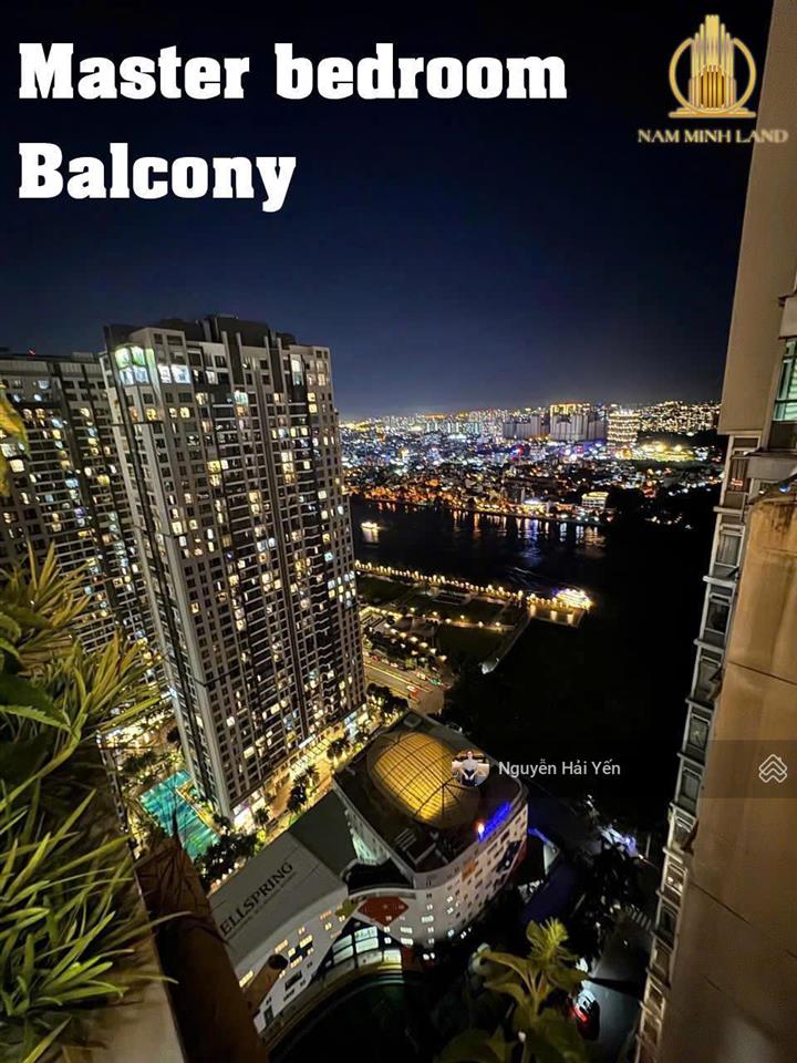 Hải yến nam minh land bán penthouse saigon pearl 220m², 3 phòng ngủ, view sông & landmark 81