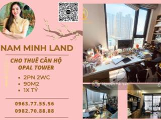 Bán căn hộ opal tower 2 pn 90m² view sông sài gòn + landmark 81 giá 11,3 tỷ, chủ thiện chí