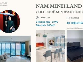Hải yến nam minh land cho thuê căn hộ sunwah pearl 2 phòng ngủ tòa sh.07 view cực đẹp giá 48 triệu