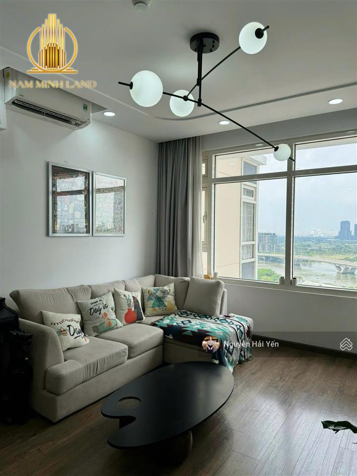 Hải yến nam minh land  bán căn hộ 2 pn saigon pearl, tầng cao, view sông, nhà nội thất đầy đủ, đẹp