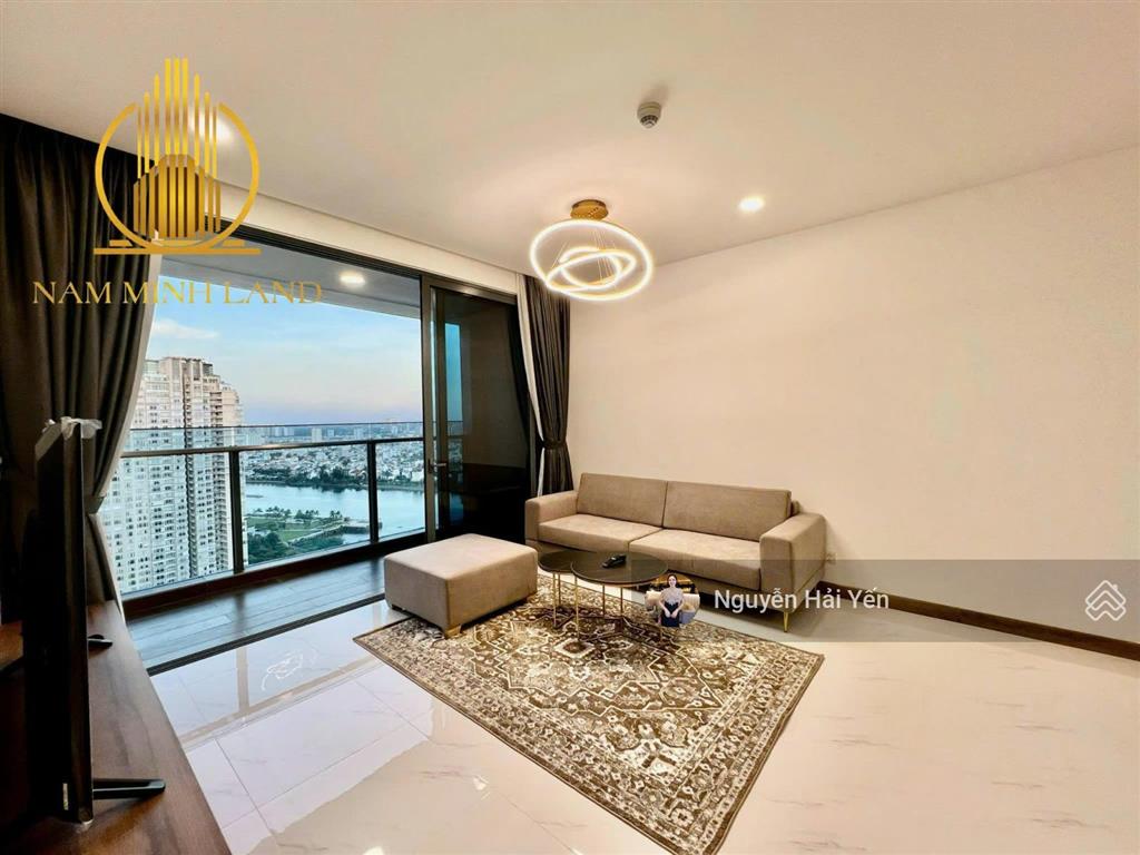 Hải yến nam minh land  cho thuê căn hộ sunwah pearl 3 phòng ngủ gh.xx.01, căn góc view landmark 81