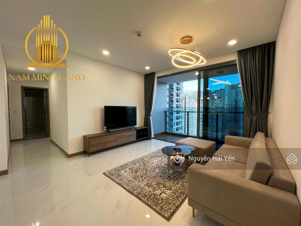 Hải yến nam minh land  cho thuê căn hộ sunwah pearl 3 phòng ngủ gh.xx.01, căn góc view landmark 81