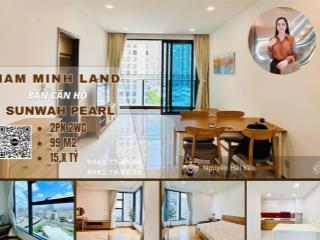 Hải yến nam minh land  bán căn hộ sunwah pearl 2 phòng ngủ wh.05, full nội thất, giá rẻ nhất 14 tỷ