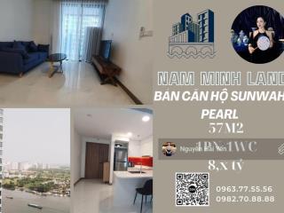 Hải yến nam minh land  bán căn hộ sunwah pearl 1 phòng ngủ tòa silver house, tầng cao, hiếm