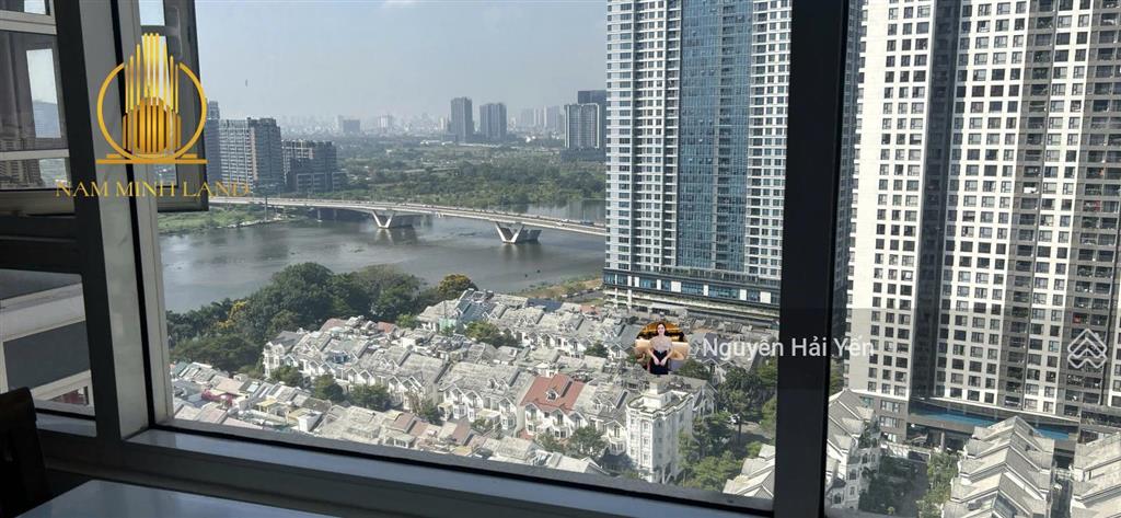 Hải yến nam minh land  cho thuê căn hộ saigon pearl 3pn 140m2, tầng cao, view trực diện sông đẹp
