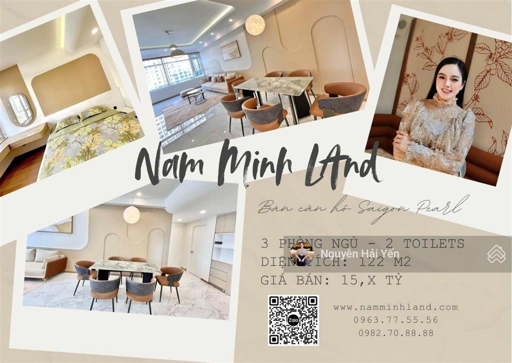 Hải yến  bán căn hộ 2 phòng ngủ saigon pearl  nhà mới thiết kế 100%, đẹp  hiện đại, xem nhà dễ