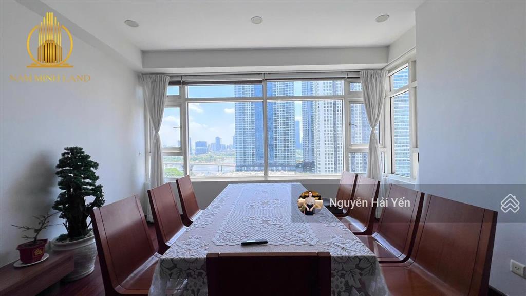 Hải yến nam minh land  bán căn hộ saigon pearl 3 phòng ngủ view sông, view pháo hoa, nội thất đẹp
