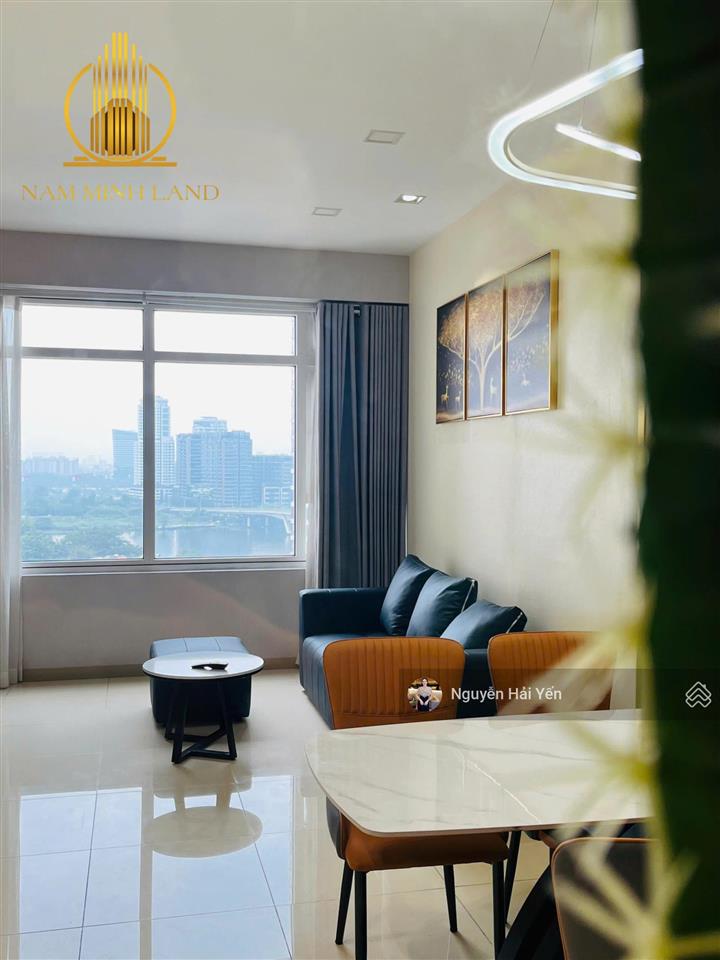 Nam minh land  bán căn hộ saigon pearl 2 phòng ngủ  90m2, nhà mới nội thất đẹp view sông