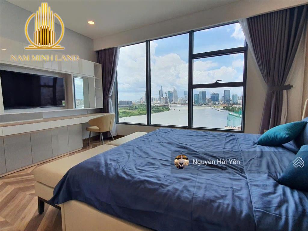 Hải yến nam minh land  cho thuê căn hộ sunwah pearl 3 phòng ngủ sh. 06, view trực diện thủ thiêm