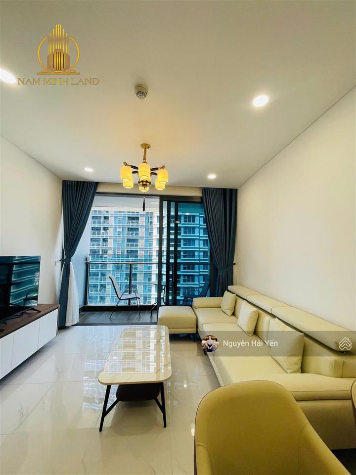 Hải yến nam minh land  cho thuê căn hộ sunwah pearl 2 phòng ngủ + 1, view sông sài gòn + nội khu