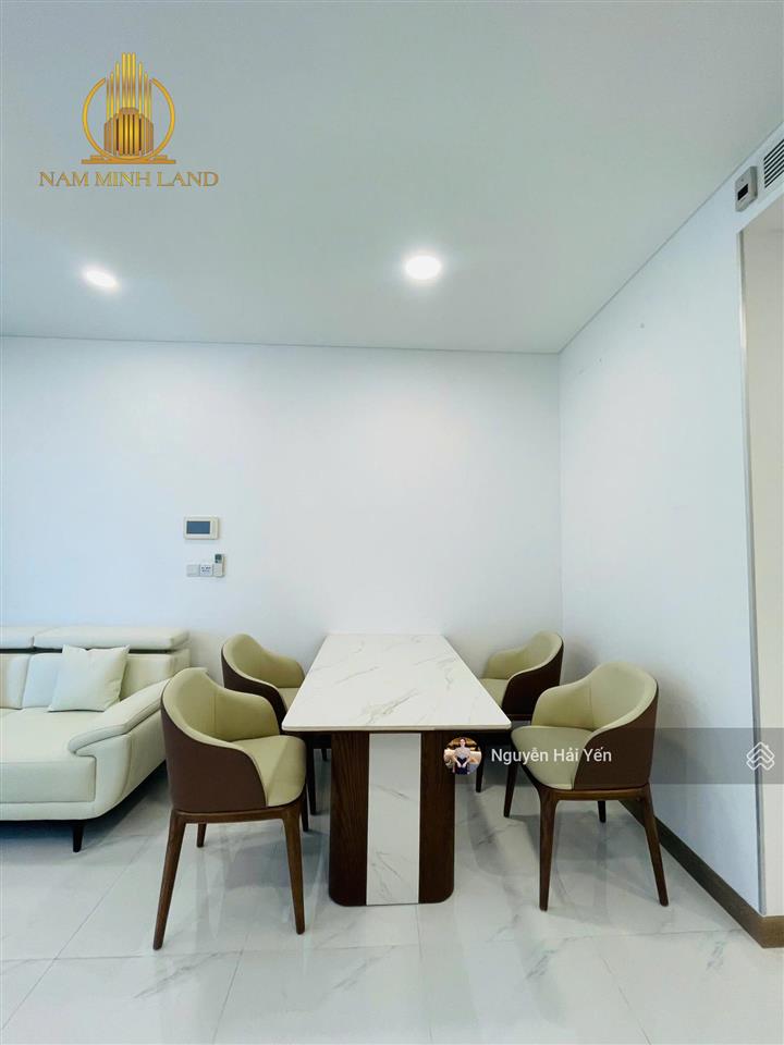 Hải yến nam minh land  cho thuê căn hộ sunwah pearl 2 phòng ngủ + 1, view sông sài gòn + nội khu