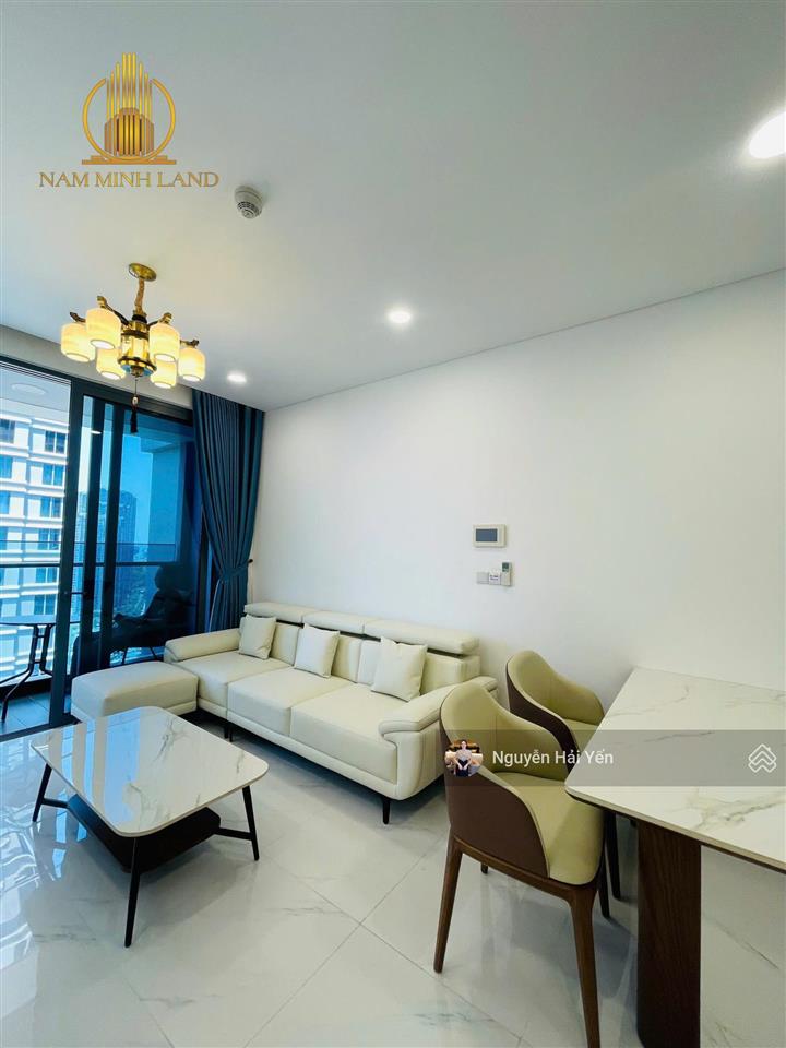 Hải yến nam minh land  cho thuê căn hộ sunwah pearl 2 phòng ngủ + 1, view sông sài gòn + nội khu