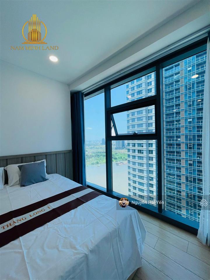 Hải yến nam minh land  cho thuê căn hộ sunwah pearl 2 phòng ngủ + 1, view sông sài gòn + nội khu