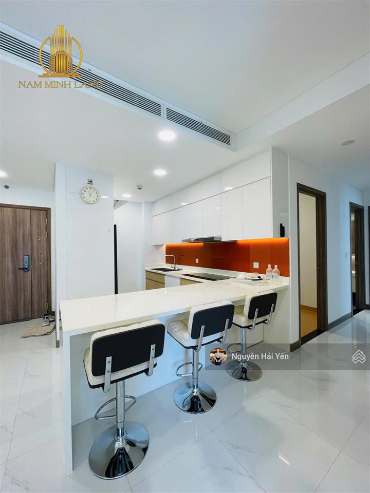 Hải yến nam minh land  cho thuê căn hộ sunwah pearl 2 phòng ngủ + 1, view sông sài gòn + nội khu