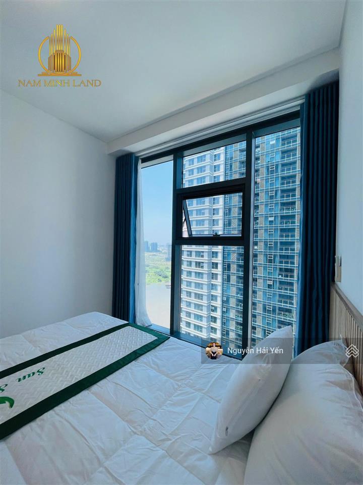 Hải yến nam minh land  cho thuê căn hộ sunwah pearl 2 phòng ngủ + 1, view sông sài gòn + nội khu