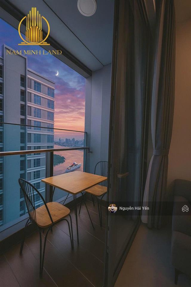 Hải yến nam minh land  cho thuê căn hộ sunwah pearl 1 phòng ngủ tòa wh.08, view sông + thủ thiêm