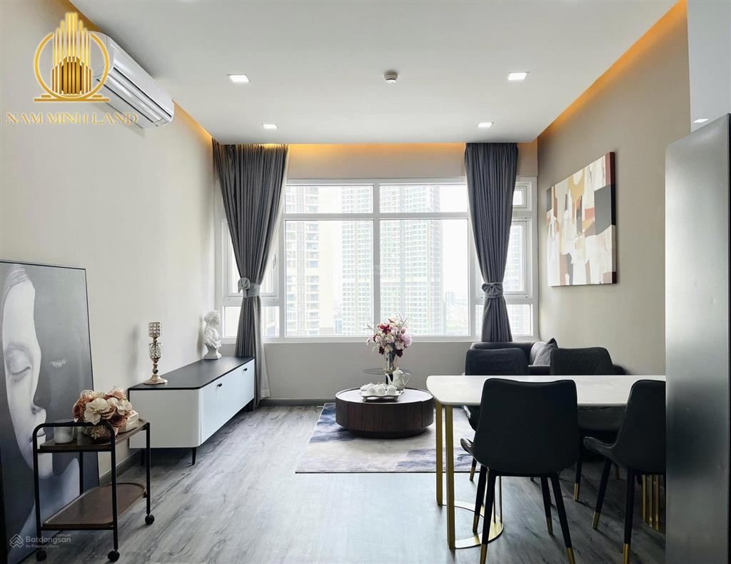 Nam minh land  bán căn hộ saigon pearl 2 phòng ngủ, diện tích 86m2, layout bếp mở, nội thất đẹp