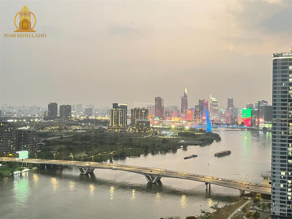 Nam minh land  cho thuê căn hộ saigon pearl 4 phòng ngủ 207m2, view trực diện sông sài gòn