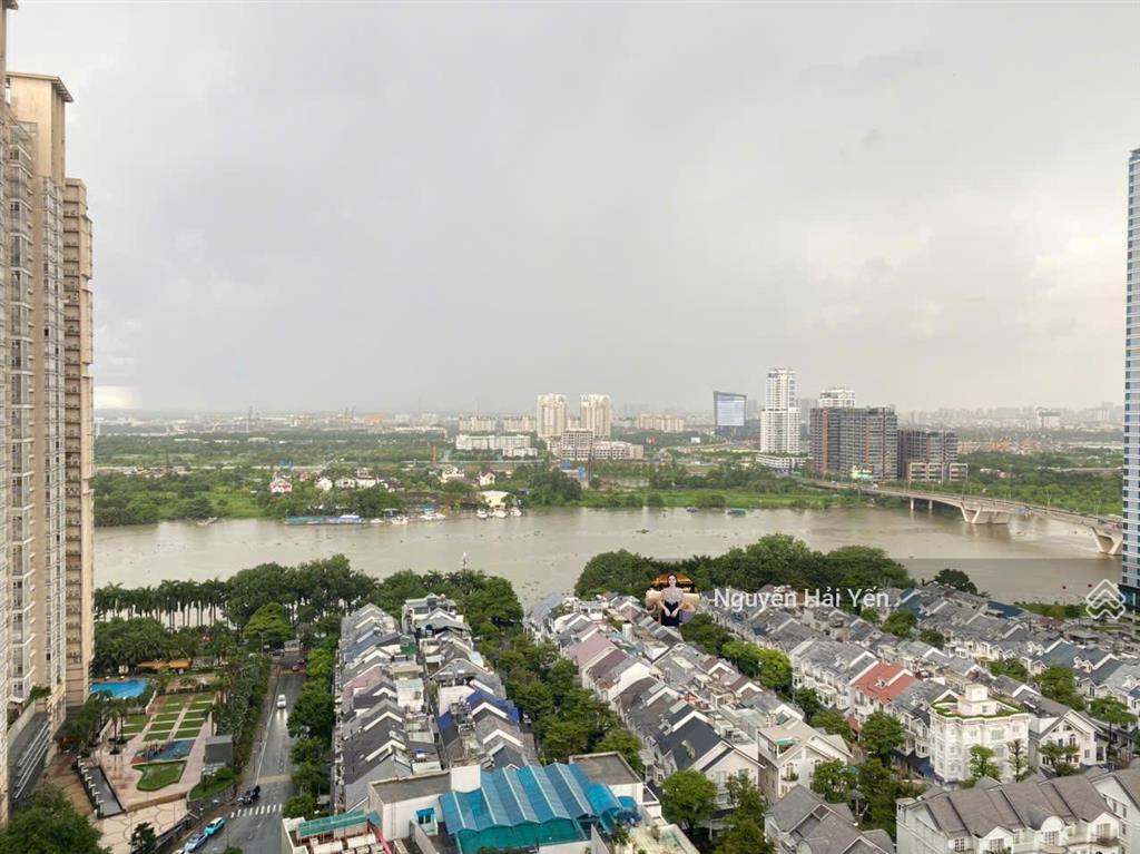 Nam minh land  cho thuê căn hộ saigon pearl 3 phòng ngủ, nội thất như hình, tầng cao, view sông sg