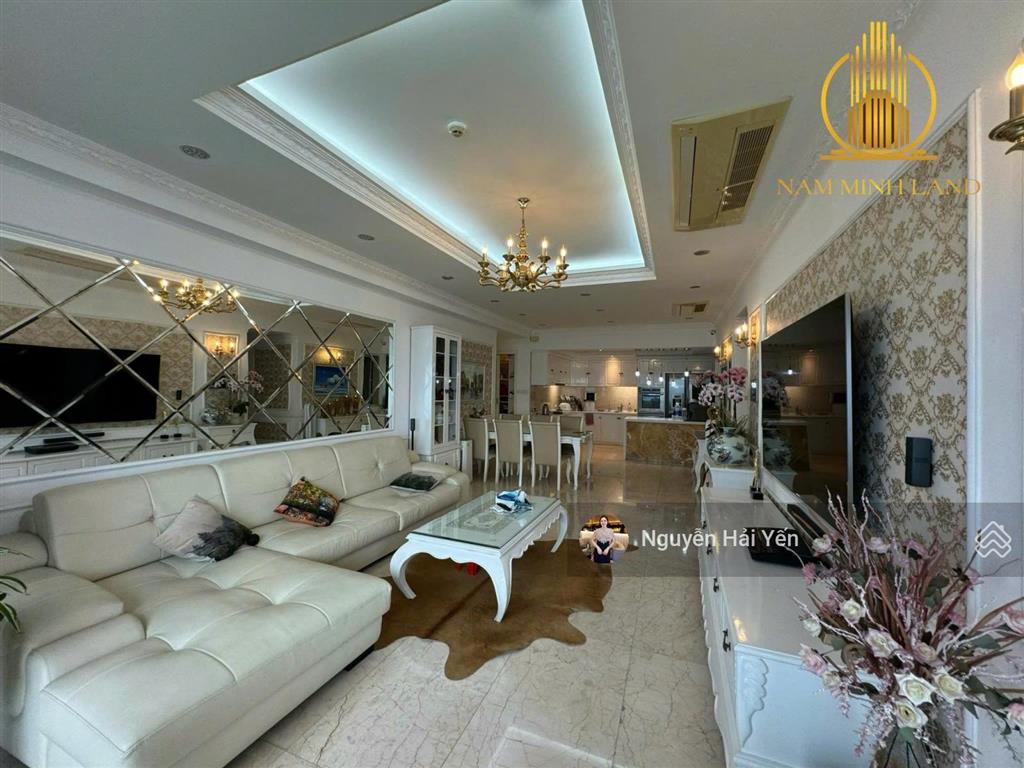 Nam minh land  cho thuê căn hộ saigon pearl 3 phòng ngủ 140m², nội thất như hình, view quận 1 đẹp