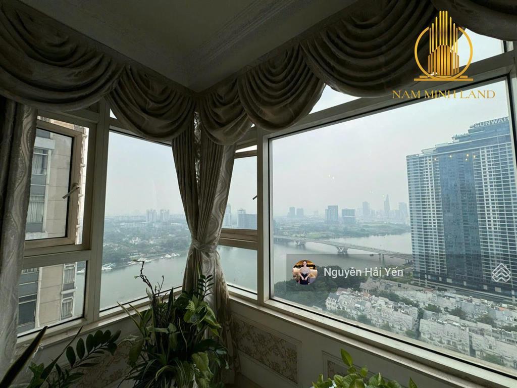 Nam minh land  cho thuê căn hộ saigon pearl 3 phòng ngủ 140m², nội thất như hình, view quận 1 đẹp
