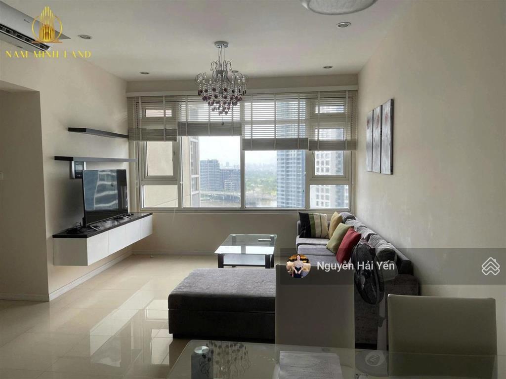 Nam minh land  bán căn hộ saigon pearl 2 phòng ngủ  90m2, nội thất đầy đủ, view sông sài gòn đẹp