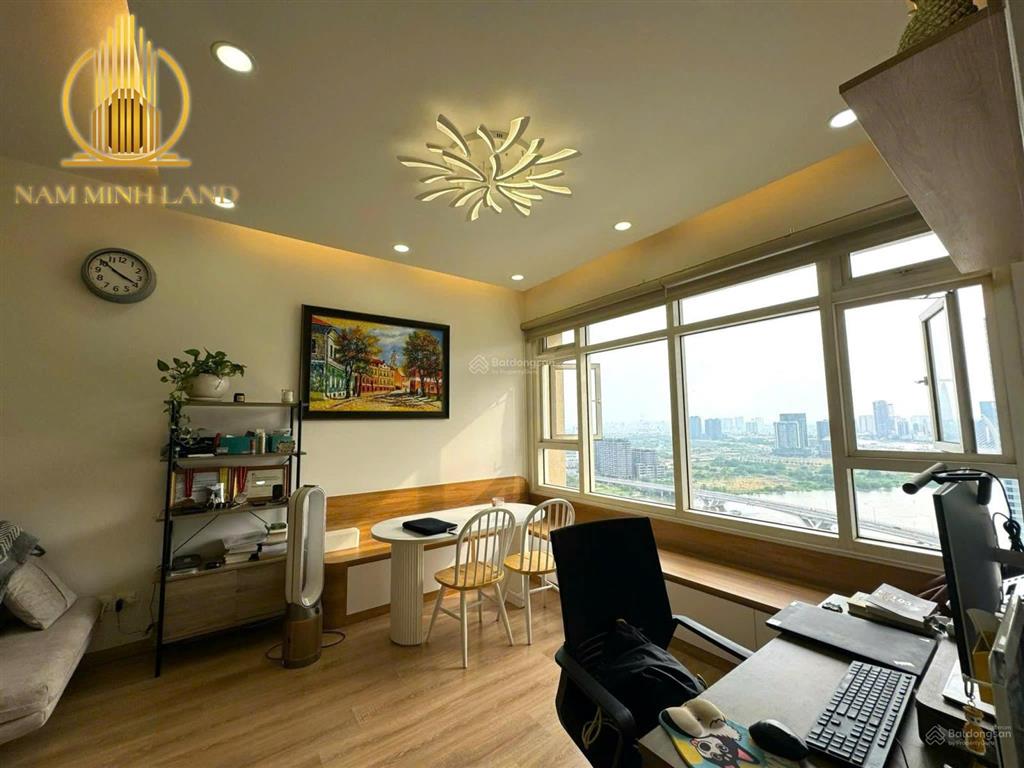 Nam minh land  cho thuê căn hộ saigon pearl 2 phòng ngủ tòa ruby, tầng cao, view thủ thiêm +quận 1