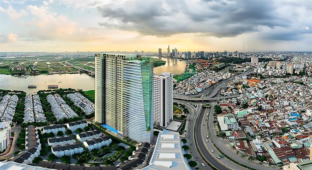 Nam minh land  cho thuê căn hộ opal saigon pearl 2 phòng ngủ, nội thất đầy đủ giá 25 triệu