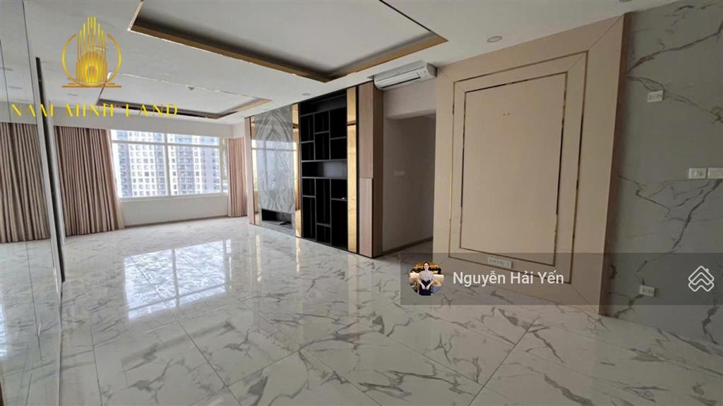 Nam minh land  cho thuê căn hộ saigon pearl 2 phòng ngủ 141m2, tầng cao view sông