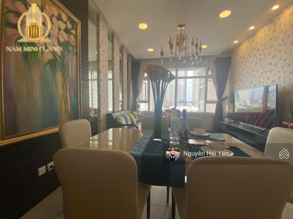 Nam minh land  cho thuê căn hộ saigon pearl 2 phòng ngủ 86m2 đầy đủ nội thất. giá 18 triệu/tháng