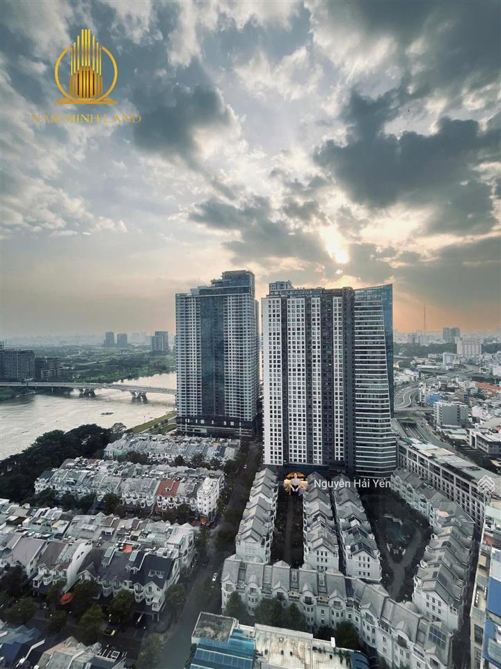 Nam minh land  cho thuê căn hộ saigon pearl 2 phòng ngủ 90m2, tầng cao, view sông nội thất mới đẹp