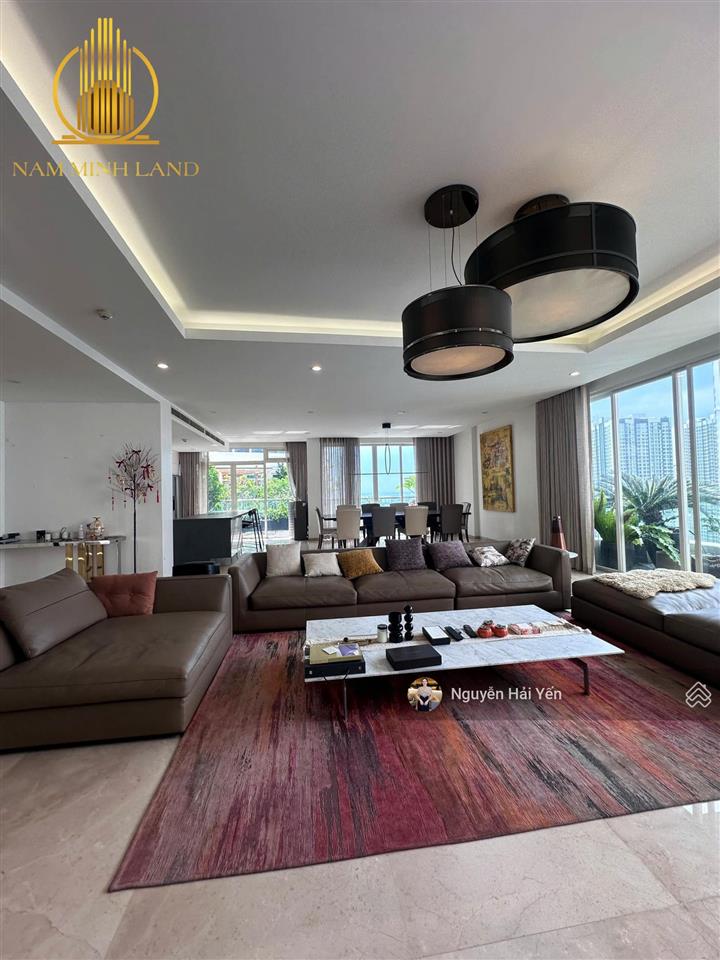 Hải yến 0963 775 ***  cho thuê căn hộ duplex  penthouse saigon pearl diện tích 650m2, nhà đẹp