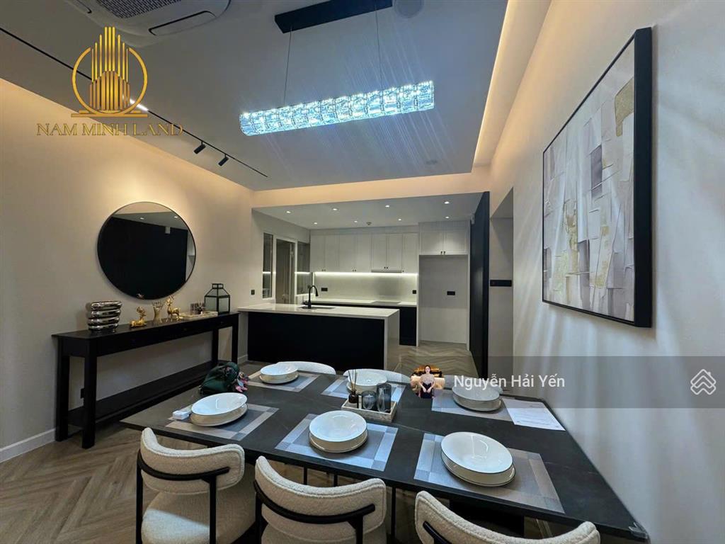 Nam minh land  cho thuê căn hộ saigon pearl 3 phòng ngủ 135m², nội thất mới đẹp, view sông quận 1