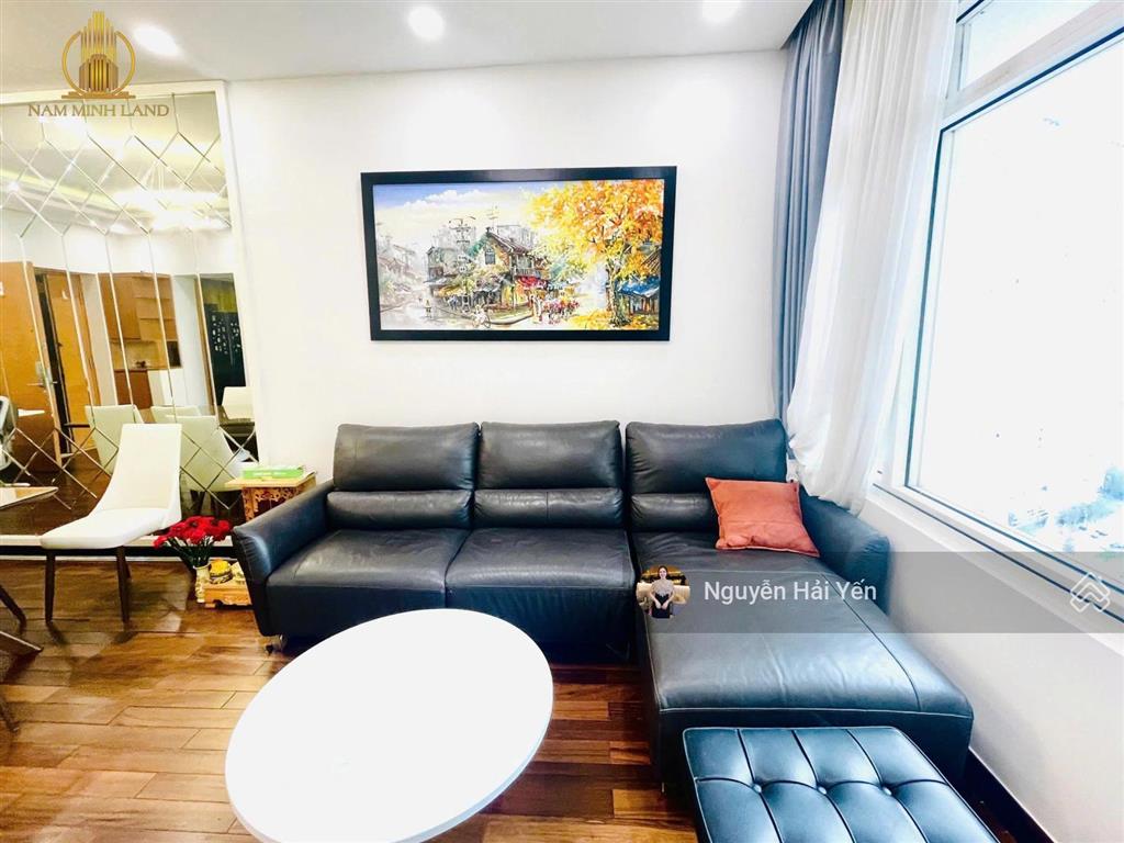 Nam minh land  bán căn hộ 2 pn saigon pearl 90m2, full nội thất, tầng cao, view sông, sẵn hđt