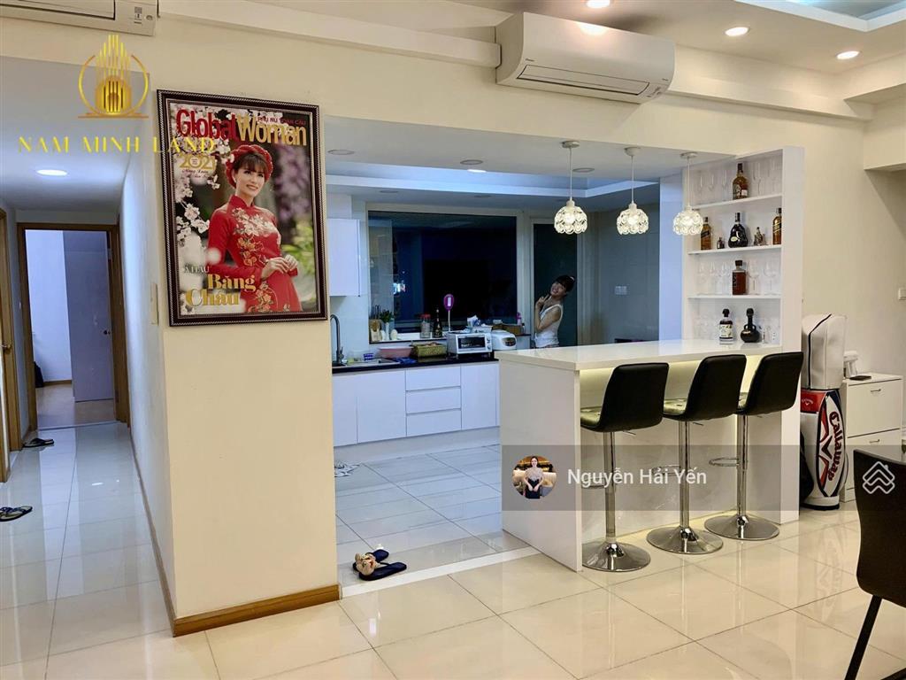 Nam minh land  bán căn hộ 3 pn saigon pearl 143m2, đầy đủ nội thất, nhà đẹp, chủ đang ở