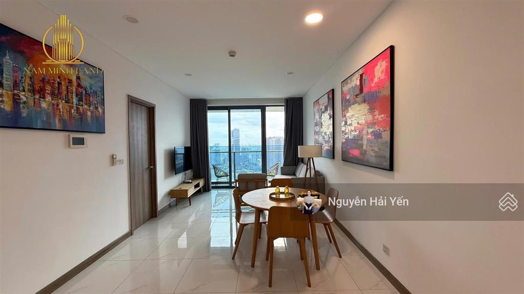Nam minh land  cho thuê căn hộ sunwah pearl 2 phòng ngủ wh.10, tầng cao full kính view đẹp