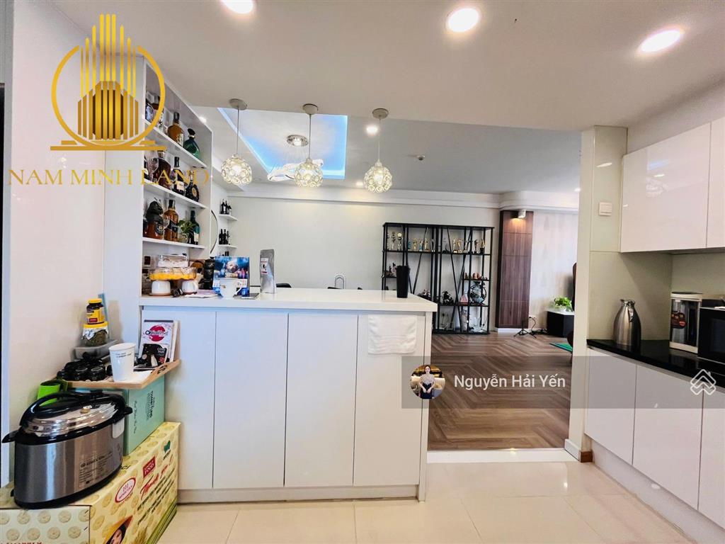 Nam minh land  bán căn hộ 3 phòng ngủ + 3 wc saigon pearl 142m2, layout đẹp, view tháp marina ifc