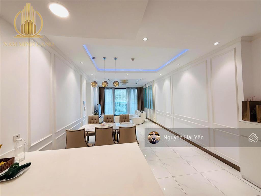 Hải yến nam minh land  bán căn hộ sunwah pearl 3 phòng ngủ full nội thất đẹp, chủ nhà dễ thương