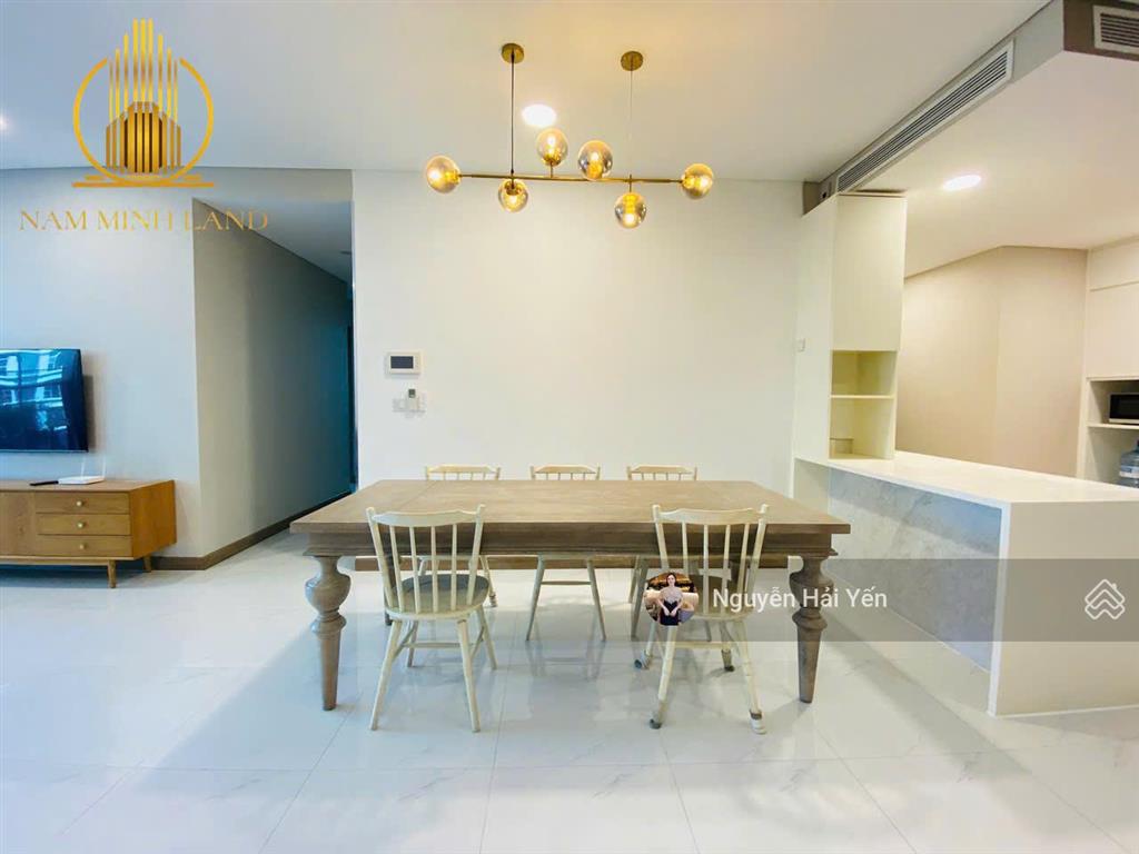 Nam minh land  cho thuê căn hộ sunwah pearl 3 phòng ngủ gh.14, căn góc, view landmark 81 + sông sg