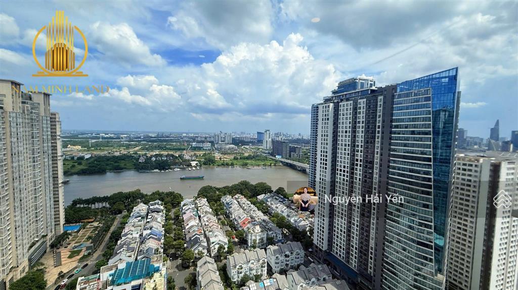 Nam minh land  cho thuê căn hộ saigon pearl 3 phòng ngủ 141m², nội thất đủ, tầng cao, view sông