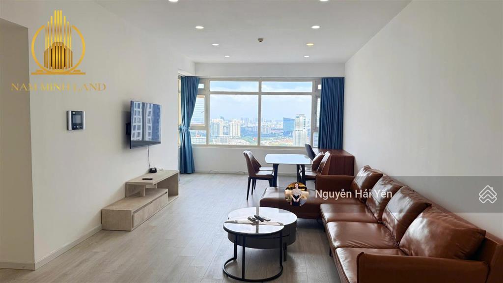 Nam minh land  cho thuê căn hộ saigon pearl 3 phòng ngủ 141m², nội thất đủ, tầng cao, view sông