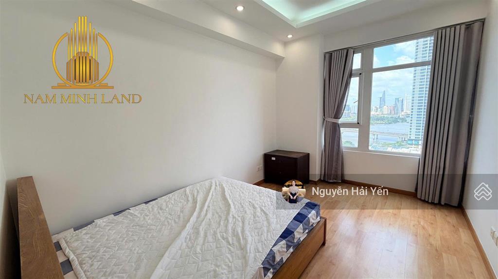 Nam minh land  cho thuê căn hộ saigon pearl 3 phòng ngủ, view sông, nội thất như hình, xem nhà dễ