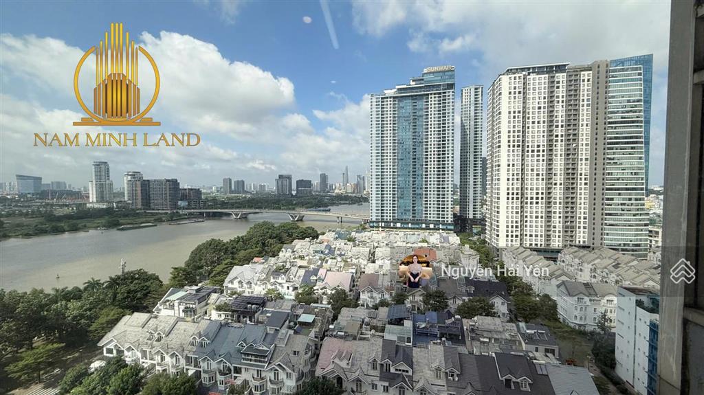 Nam minh land  cho thuê căn hộ saigon pearl 3 phòng ngủ, view sông, nội thất như hình, xem nhà dễ