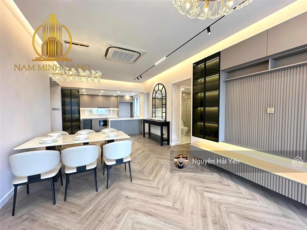 Nam minh land  bán căn hộ saigon pearl 3 phòng ngủ 141m2, nội thất mới tầng cao view sông sài gòn
