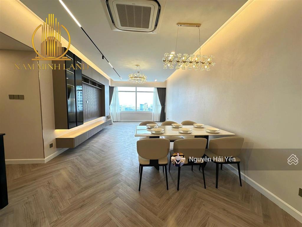 Nam minh land  bán căn hộ saigon pearl 3 phòng ngủ 141m2, nội thất mới tầng cao view sông sài gòn