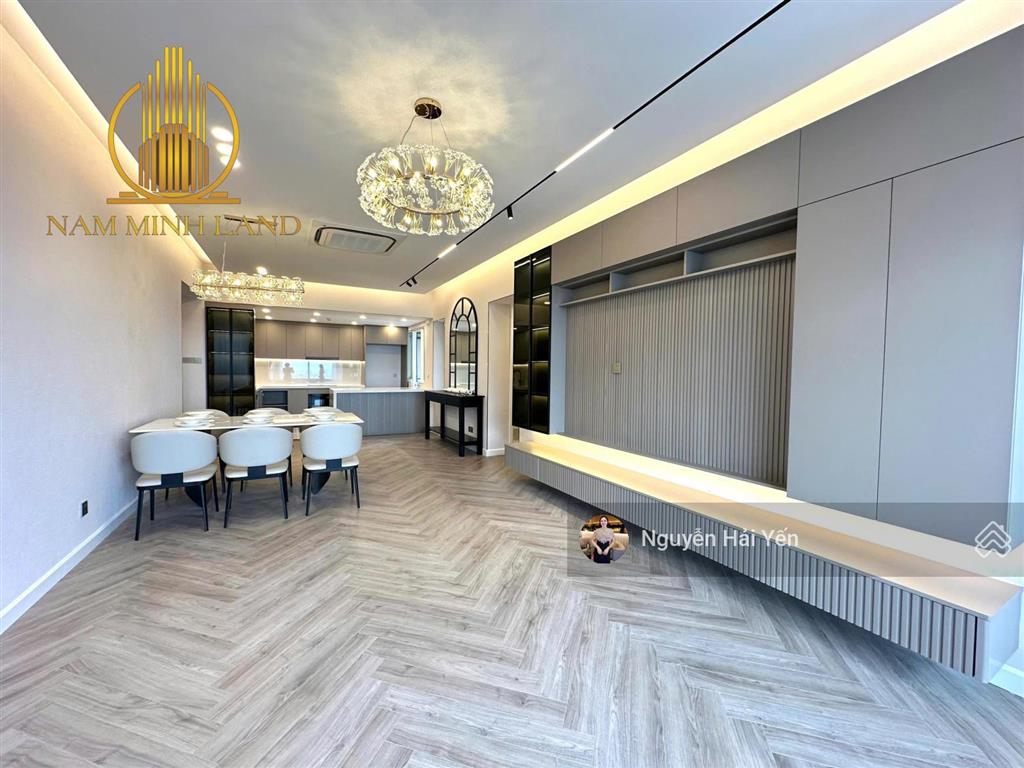 Nam minh land  bán căn hộ saigon pearl 3 phòng ngủ 141m2, nội thất mới tầng cao view sông sài gòn