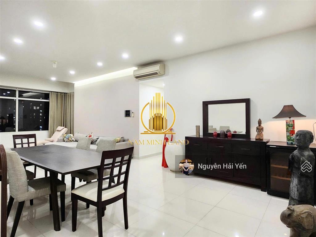 Nam minh land  cho thuê căn hộ saigon pearl 3 phòng ngủ 125m2, nội thất đầy đủ, view sông sài gòn