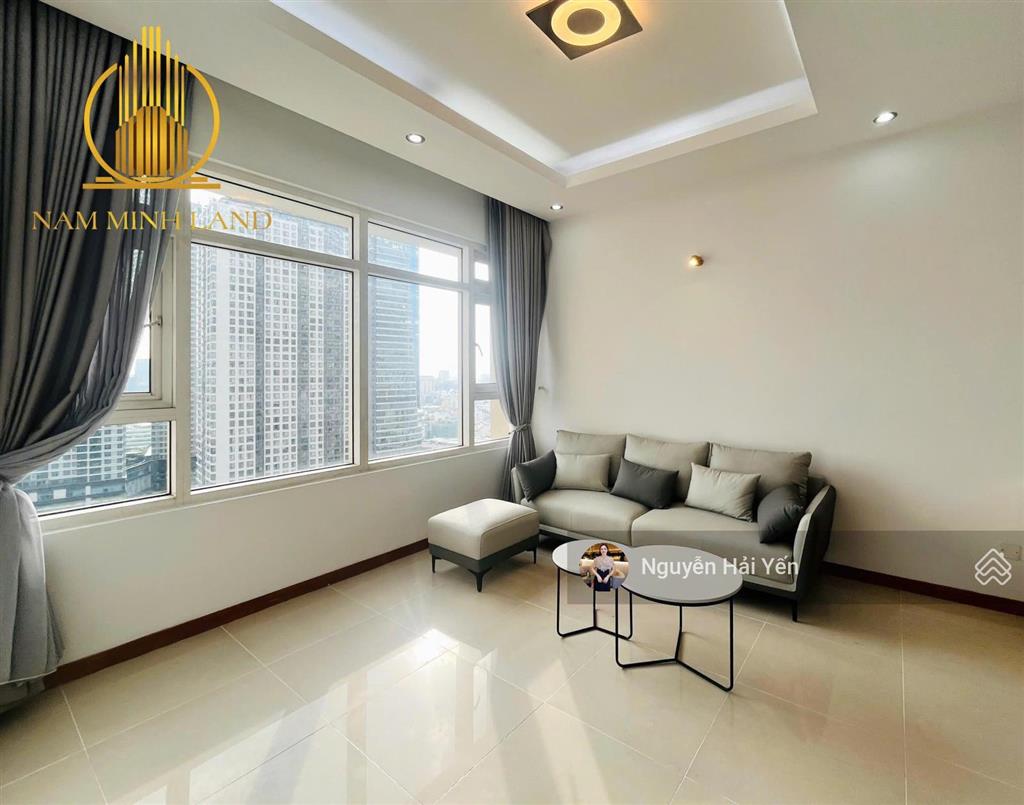 Nam minh land  cho thuê căn hộ saigon pearl 2 phòng ngủ 86m2, tầng cao, view sông, đủ nội thất