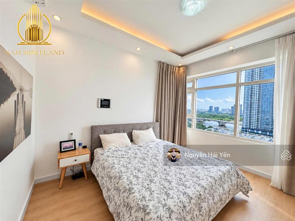 Nam minh land  cho thuê căn hộ saigon pearl 2 phòng ngủ 90m2, nội thất đầy đủ, view sông, nhà đẹp