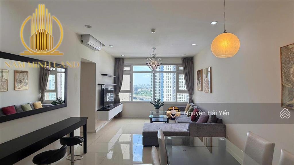 Nam minh land  bán căn hộ saigon pearl 2 phòng ngủ view sông sài gòn, đầy đủ nội thất. giá 10,x tỷ